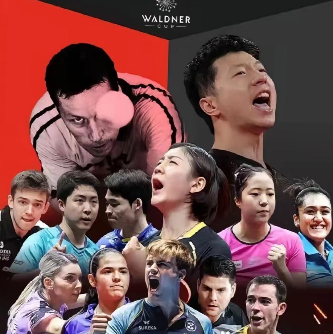 中国乒乓球队强势英国乒乓球队，马龙统治全场