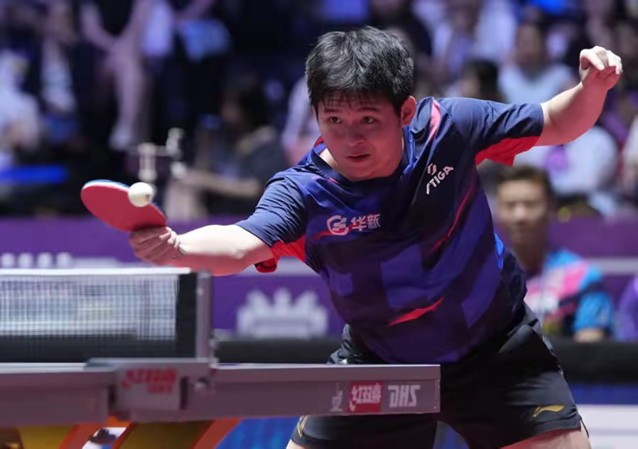 中国乒乓球队力克比利时乒乓球队，樊振东送出助攻的简单介绍