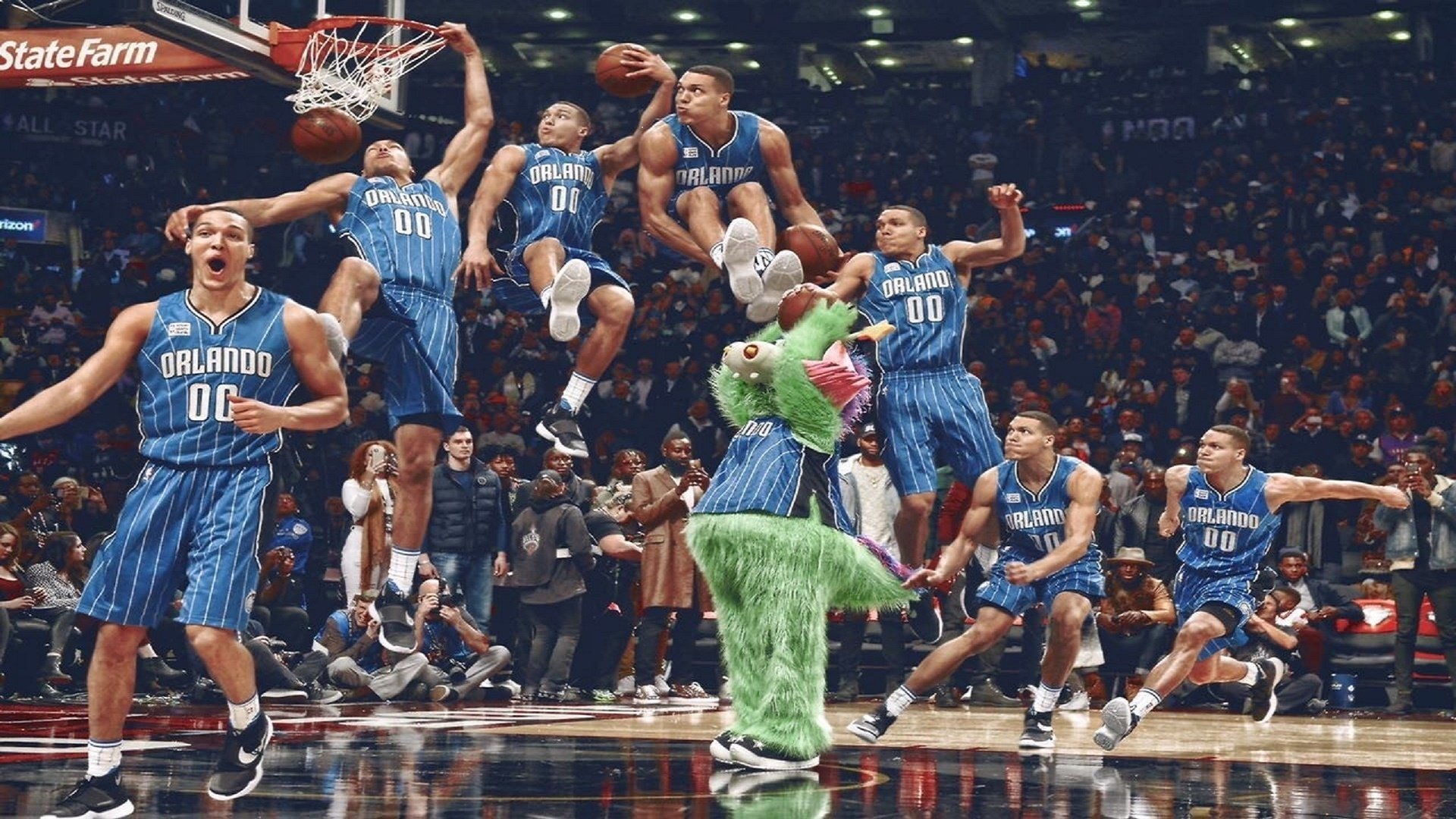 门迪全程高能输出，NBA季后赛之夜的唯一性密码